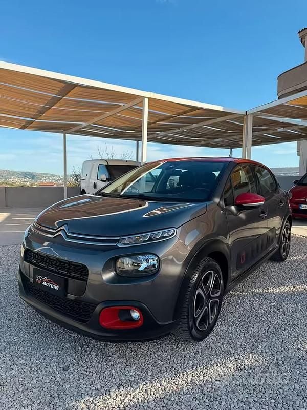 Usata Citroën C3 PureTech 81 CV (59 kW) 2018 Grigio Utilitaria