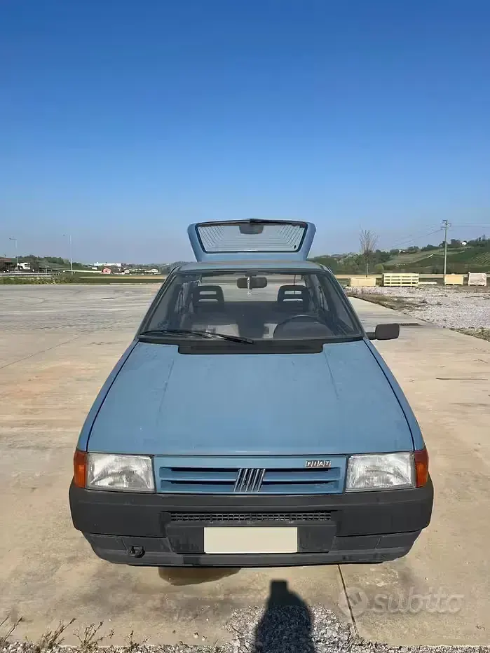 Usata Fiat Uno 45 CV (33 kW) 1989 Blu Utilitaria