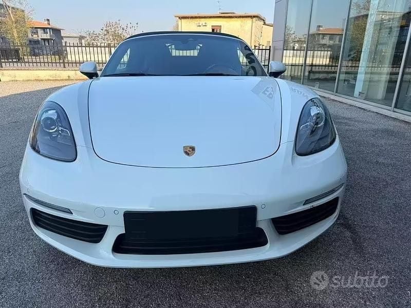 Usata Porsche 718 301 CV (221 kW) 2016 Bianco Cabrio