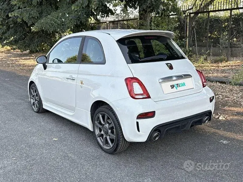 Usata Abarth 595 2017 Bianco Berlina