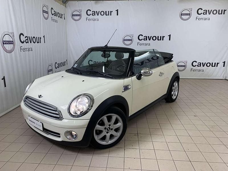 Usata Mini Cooper Cabriolet 120 CV (88 kW) 2009 Bianco Cabrio