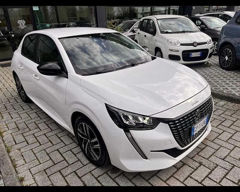Usata Peugeot 208 Active 75 CV (55 kW) 2023 Bianco Utilitaria
