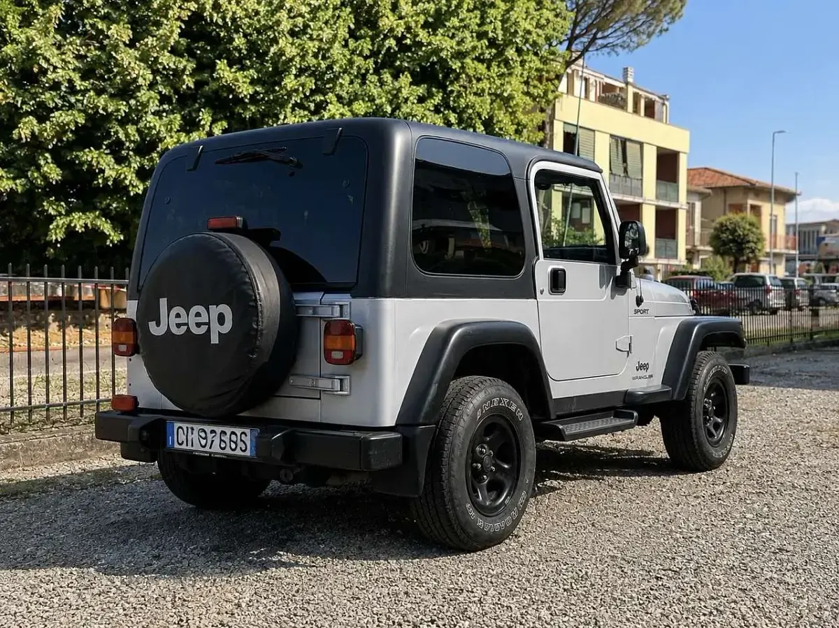 Usata Jeep Wrangler Sport 143 CV (105 kW) 2004 Grigio SUV