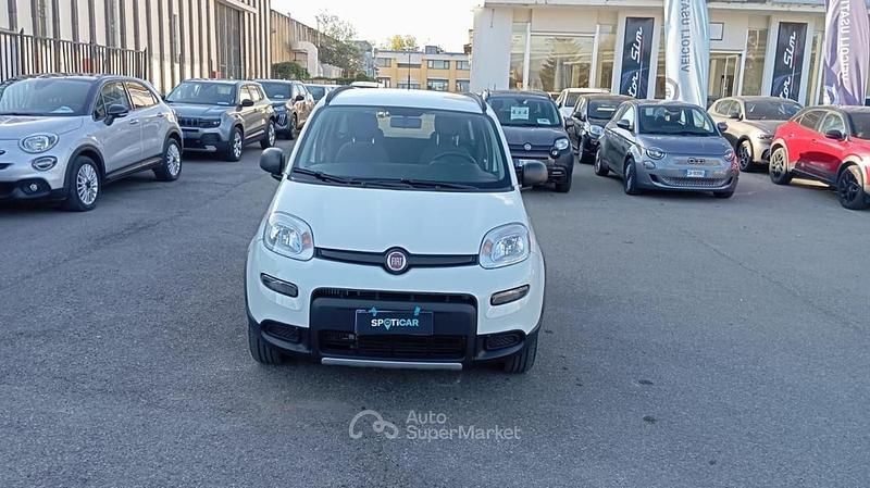 Usata Fiat Panda 4x4 S 84 CV (61 kW) 2019 Bianco Utilitaria