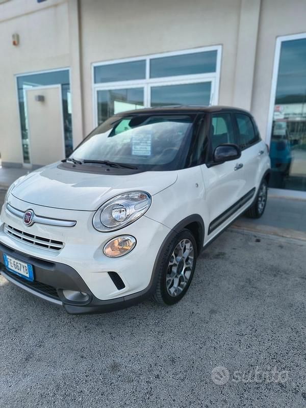 Usata Fiat 500L Trekking 120 CV (88 kW) 2016 Bianco Monovolume