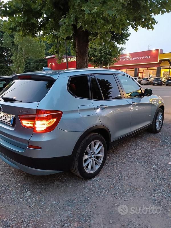 Usata BMW X3 184 CV (135 kW) 2011 Blu SUV