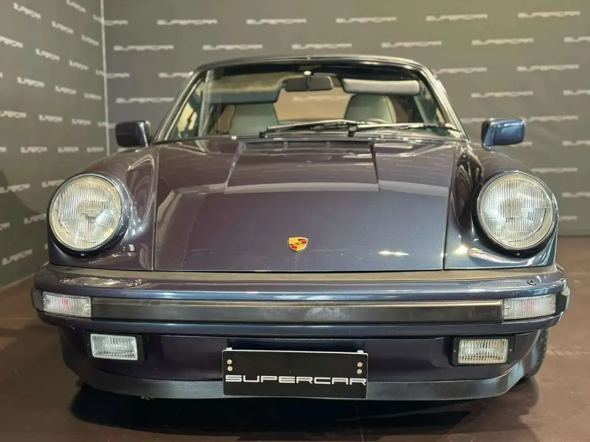 Usata Porsche 911 Carrera Cabriolet 231 CV (169 kW) 1985 Blu Cabrio
