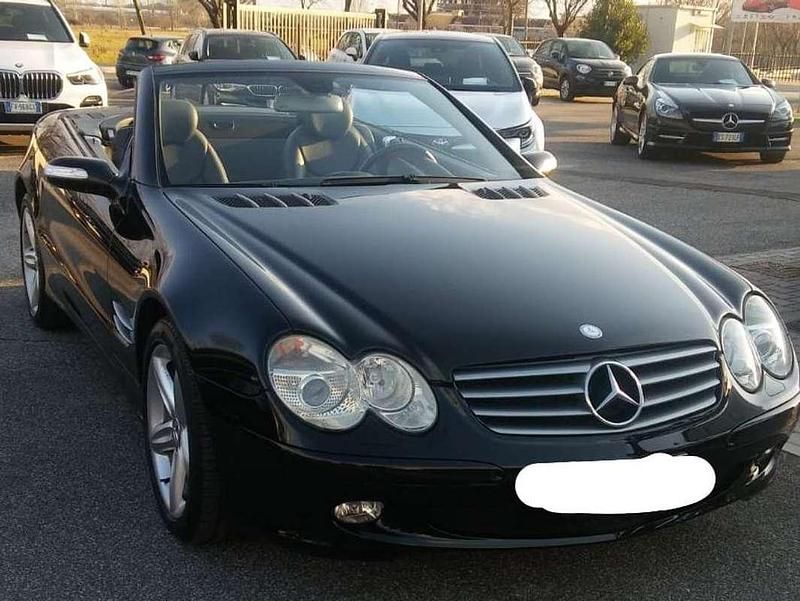 Nero Usata 2007 Mercedes SL350 Cabrio | 21.500 € (Buon prezzo) - Immagine 1/4