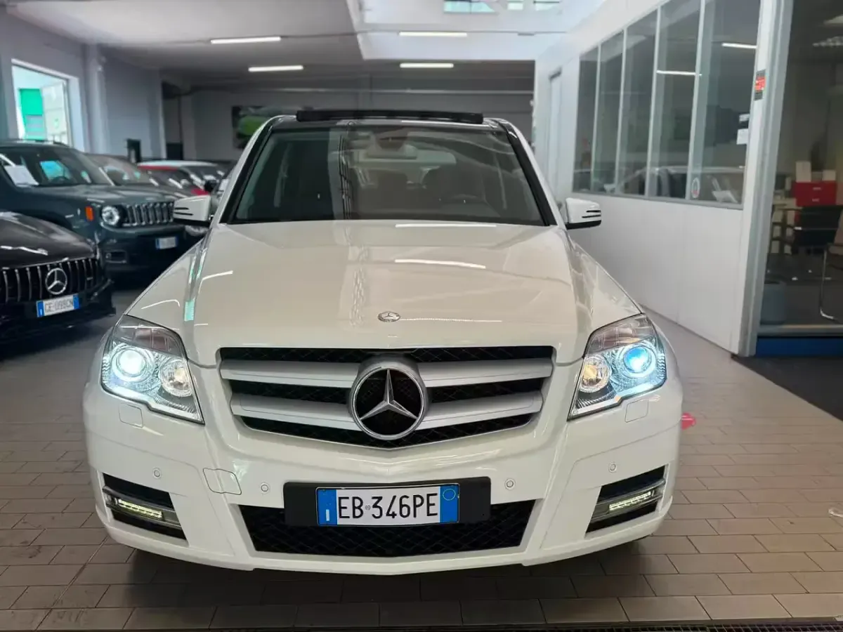 Usata Mercedes GLK220 170 CV (125 kW) 2010 Bianco SUV