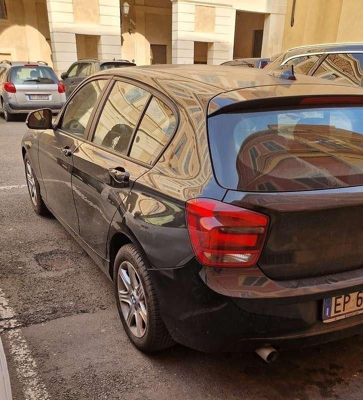 Usata BMW 116 116 CV (85 kW) 2013 Nero Utilitaria