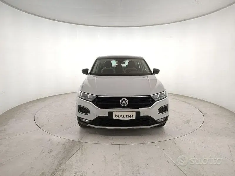 Usata VW T-Roc Style 150 CV (110 kW) 2019 Bianco SUV