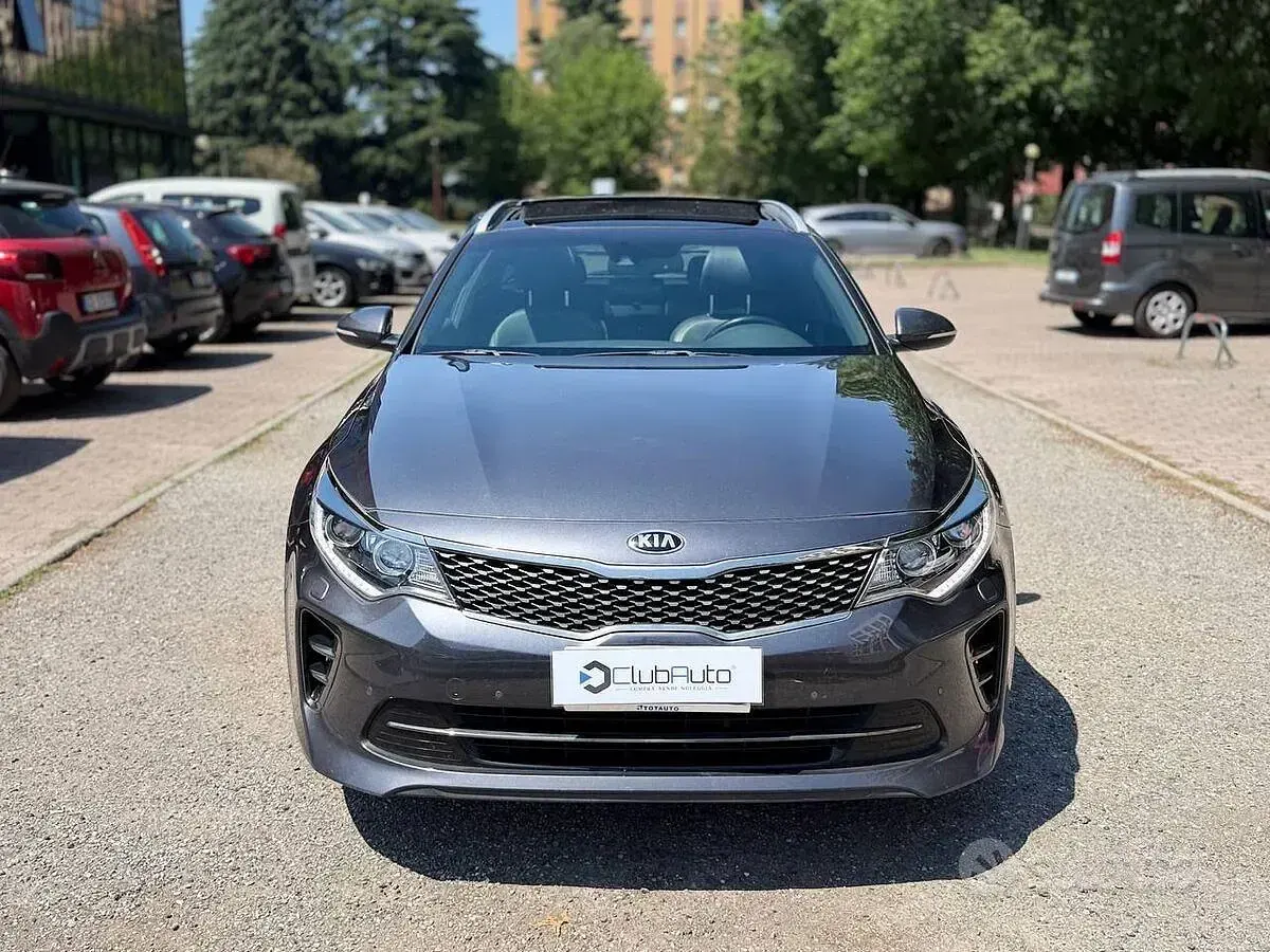 Usata Kia Optima GT-Line 141 CV (103 kW) 2019 Grigio Station wagon