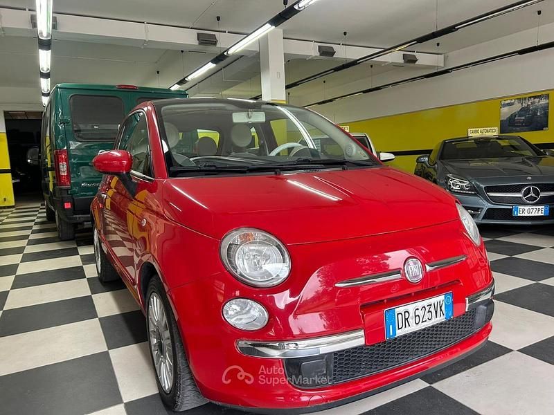 Usata Fiat 500 69 CV (50 kW) 2008 Rosso Berlina