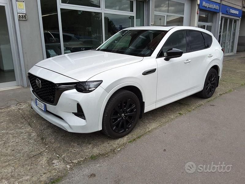Usata Mazda CX-60 Homura-Line 249 CV (183 kW) 2023 Rhodium white pearl met SUV