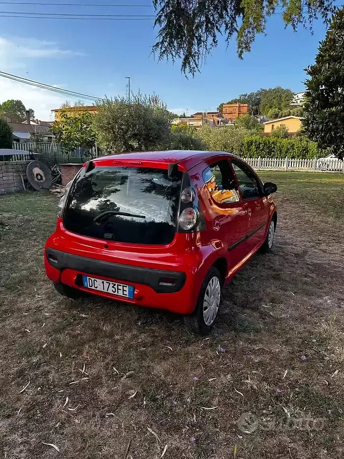 Usata Citroën C1 68 CV (50 kW) 2007 Rosso Utilitaria
