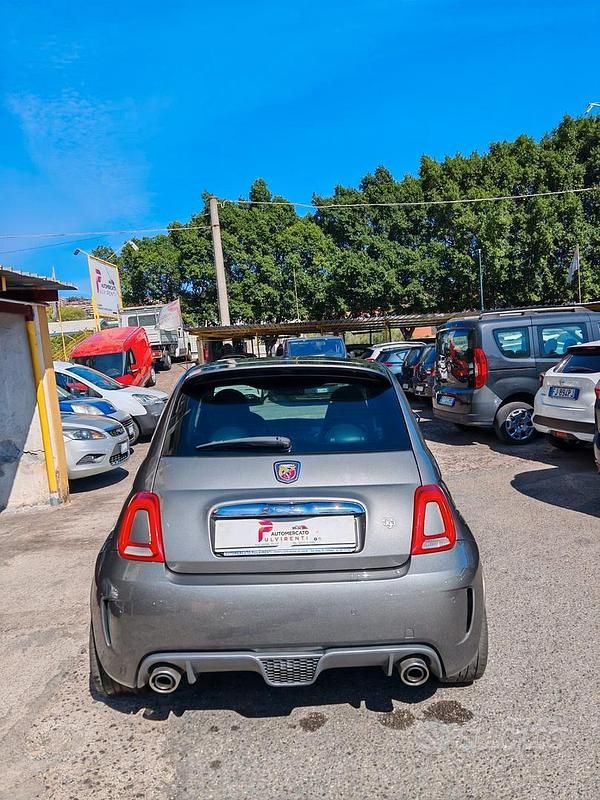Usata Abarth 595 Turismo 160 CV (117 kW) 2015 Grigio Utilitaria