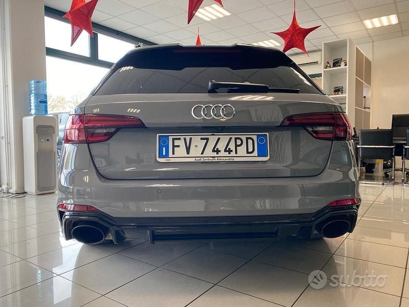 Usata Audi RS4 Comfort 450 CV (330 kW) 2018 Grigio Station wagon