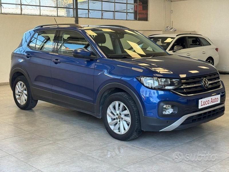 Usata VW T-Cross 110 CV (80 kW) 2023 Blu SUV
