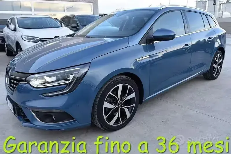 Usata Renault Mégane GrandTour Intens 116 CV (85 kW) 2018 Blu/azzurro Station wagon