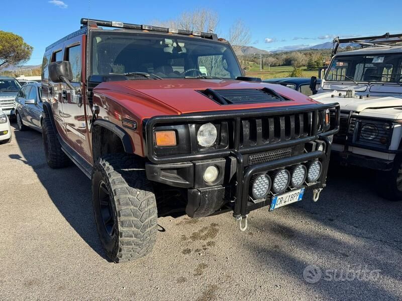 Rosso Usata 2004 Hummer H2 SUV | 40.000 € (Molto cara) - Immagine 1/4