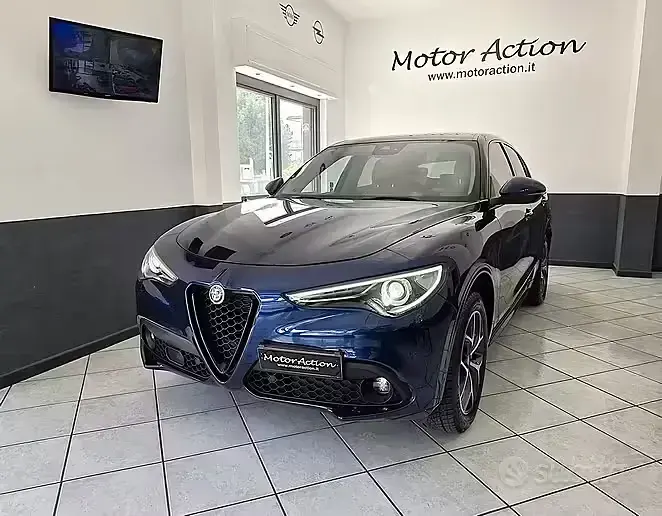 Usata Alfa Romeo Stelvio 190 CV (139 kW) 2020 Blu SUV