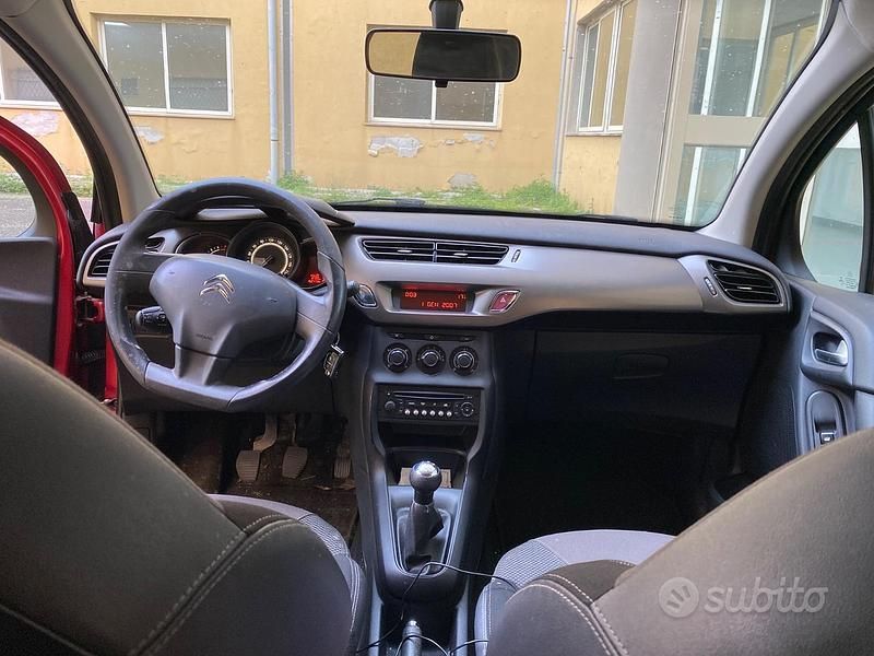 Usata Citroën C3 2014 Rosso Utilitaria