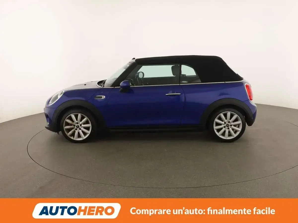 Usata Mini Cooper D Cabriolet 116 CV (85 kW) 2019 Blu/azzurro Cabrio