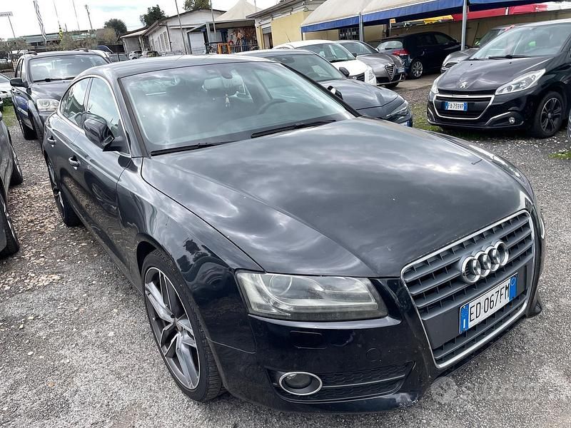 Usata Audi A5 Sportback 143 CV (105 kW) 2010 Nero Utilitaria
