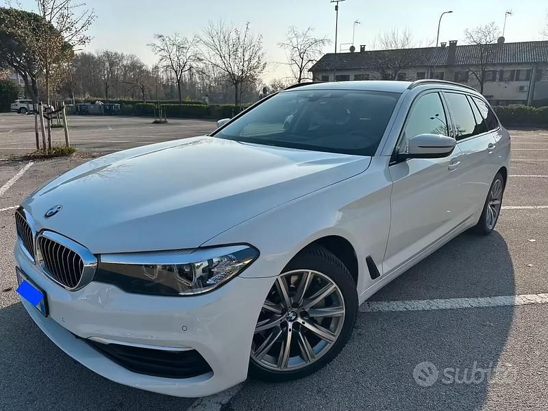 Usata BMW 530 Efficient Dynamics 2019 Bianco Station wagon