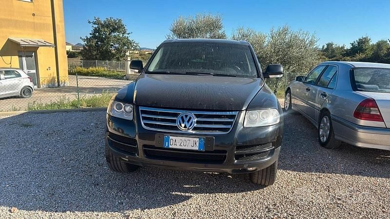 Usata VW Touareg R 174 CV (127 kW) 2006 Nero SUV