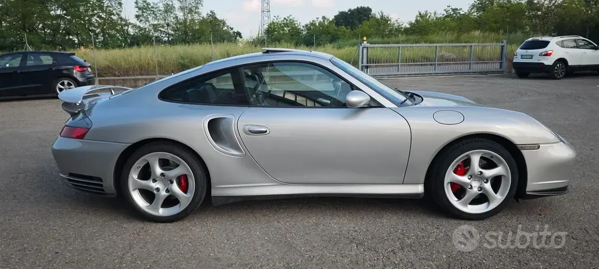 Usata Porsche 996 Turbo 420 CV (308 kW) 2003 Grigio Coupé
