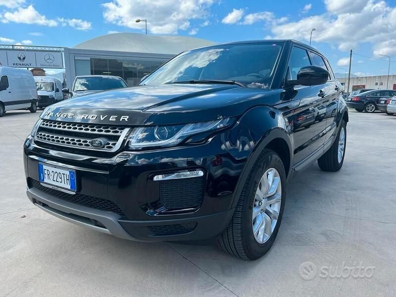 Usata Land Rover Range Rover evoque SE 150 CV (110 kW) 2018 Nero SUV