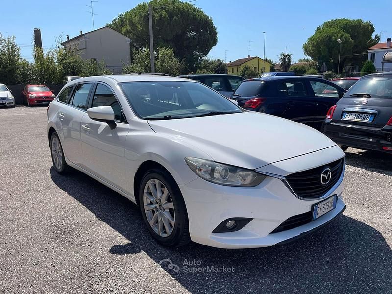 Usata Mazda 6 Evolve 150 CV (110 kW) 2015 Bianco Station wagon