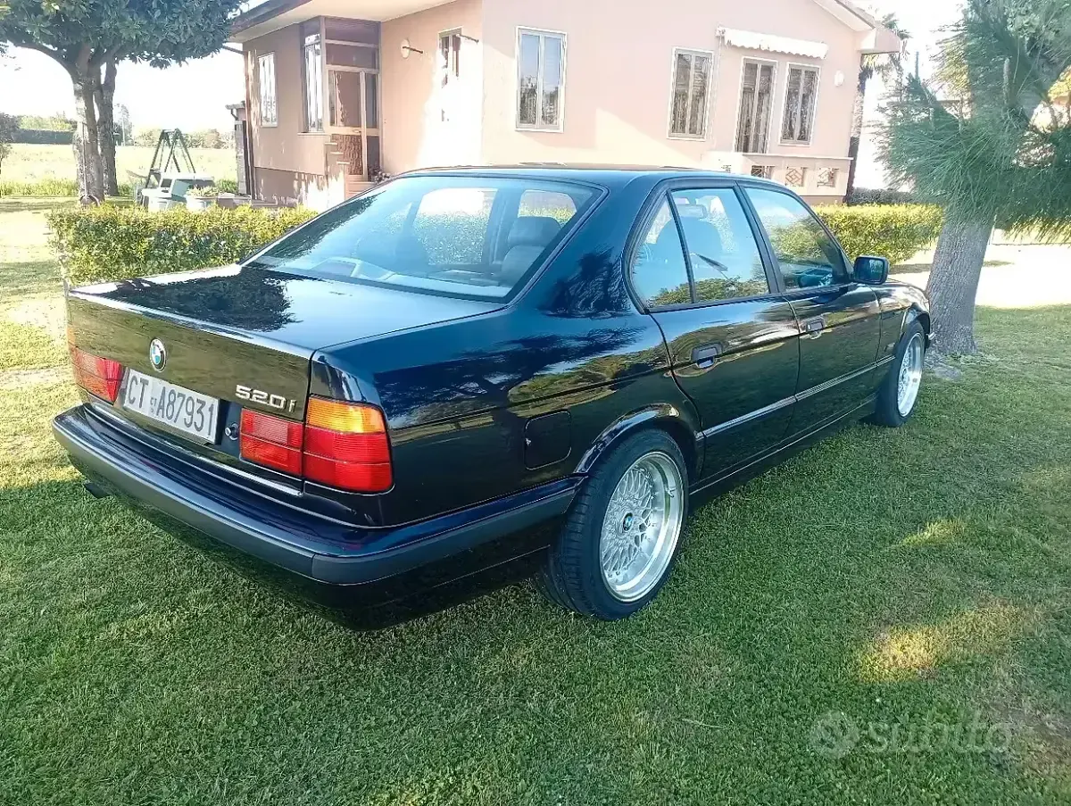 Usata BMW 520 150 CV (110 kW) 1994 Blu Berlina