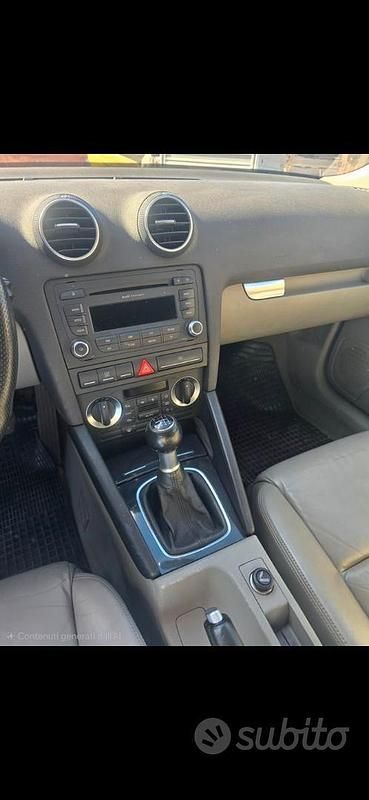 Usata Audi A3 140 CV (102 kW) 2007 Nero Utilitaria