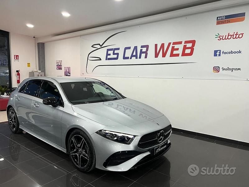 Nuova Mercedes A180 AMG Line Premium 116 CV (85 kW) 2025 Grigio Berlina