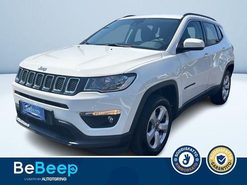 Bianco pastello Usata 2018 Jeep Compass Longitude SUV | 15.500 € (Super prezzo) - Immagine 1/3