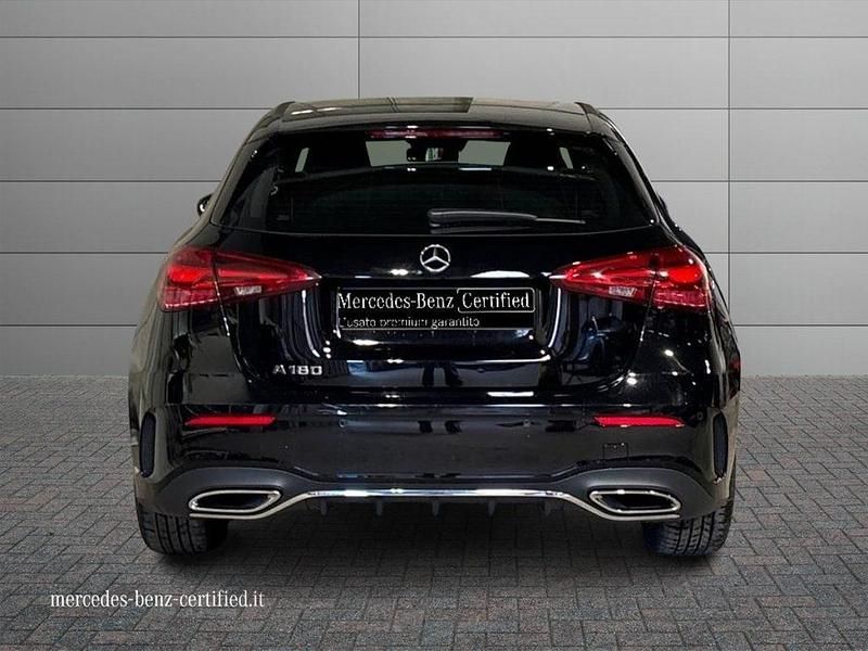 Usata Mercedes A180 Advanced Plus 136 CV (100 kW) 2025 Nero notte Berlina