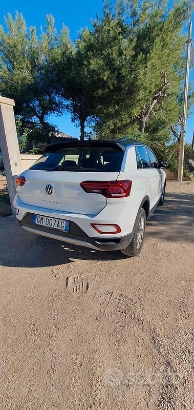 Usata VW T-Roc Style 110 CV (80 kW) 2022 Bianco SUV