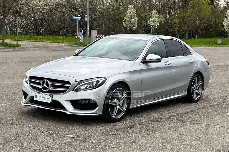 Usata Mercedes C220 Premium Plus 170 CV (125 kW) 2016 Grigio Berlina