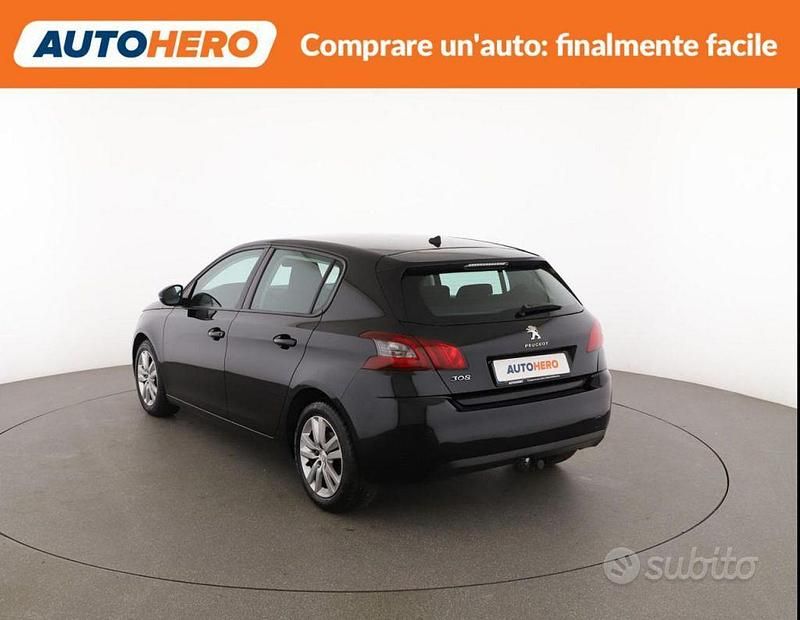 Usata Peugeot 308 Business-Line 131 CV (96 kW) 2018 Nero Berlina