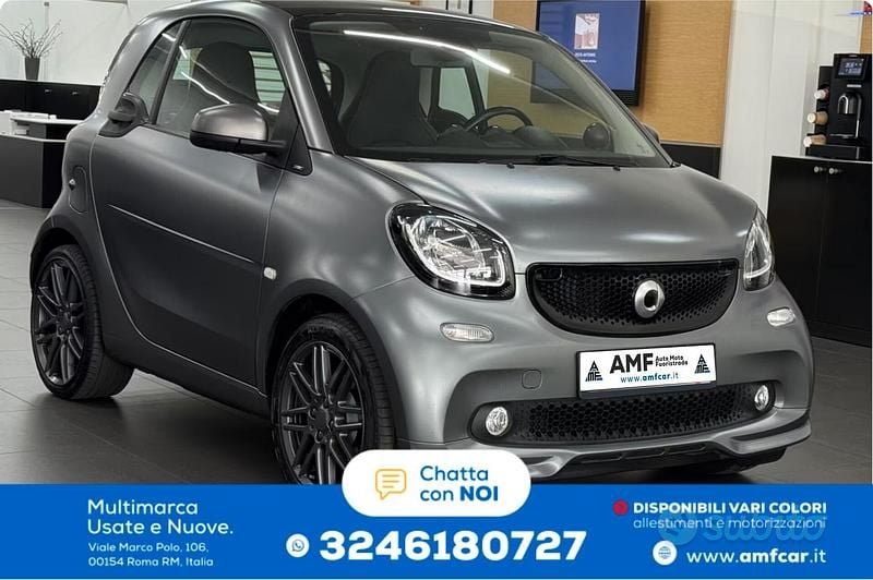 Usata Smart ForTwo Coupé Brabus 90 CV (66 kW) 2017 Grigio Coupé