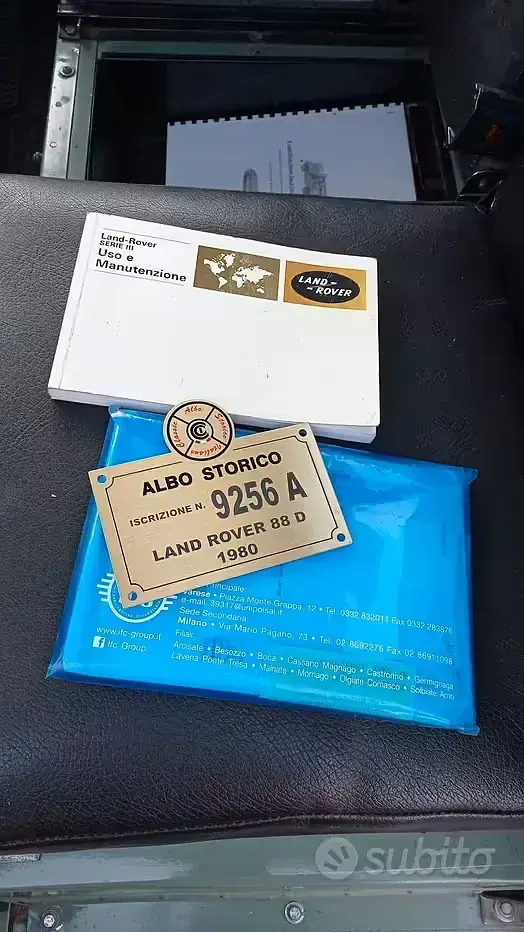 Usata Land Rover 88 1980 Verde Cabrio