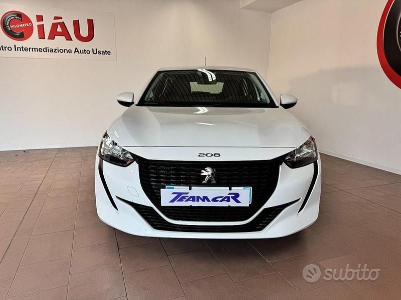 Usata Peugeot 208 Allure 102 CV (75 kW) 2021 Bianco Utilitaria