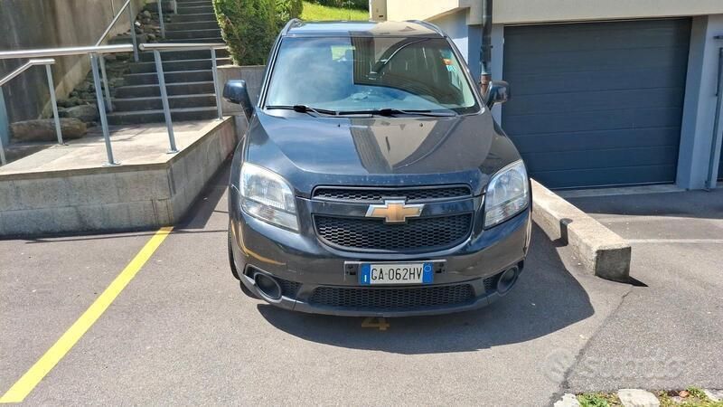 Usata Chevrolet Orlando 131 CV (96 kW) 2013 Nero Monovolume
