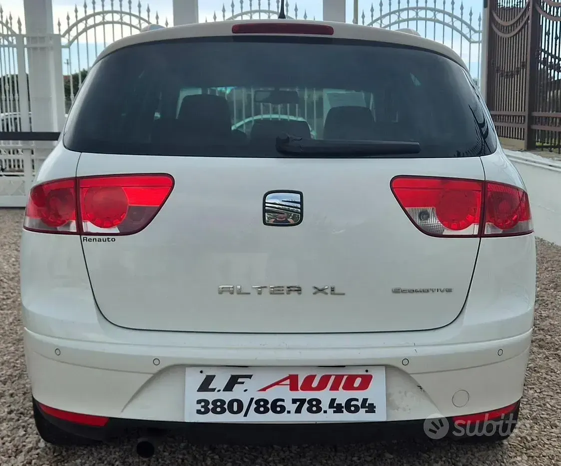 Usata Seat Altea XL I-Tech 105 CV (77 kW) 2014 Bianco Monovolume