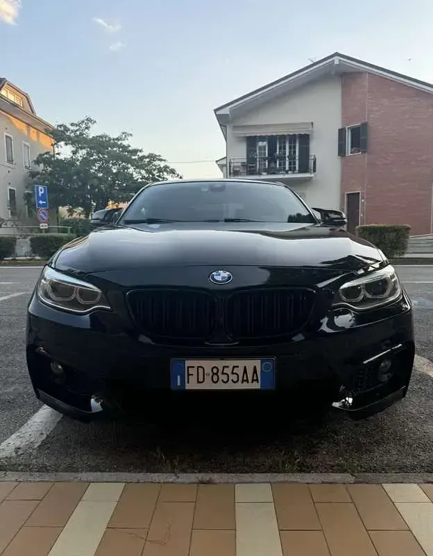 Usata BMW 220 M Sport 190 CV (139 kW) 2015 Nero Coupé