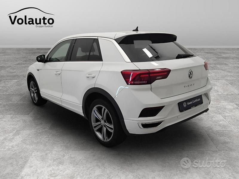 Usata VW T-Roc Advance 116 CV (85 kW) 2019 Bianco SUV