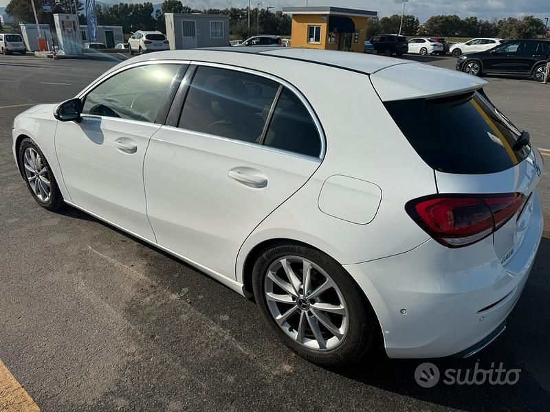 Usata Mercedes A160 109 CV (80 kW) 2019 Bianco Berlina