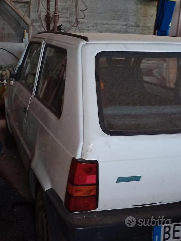 Usata Fiat Panda 1999 Bianco Utilitaria